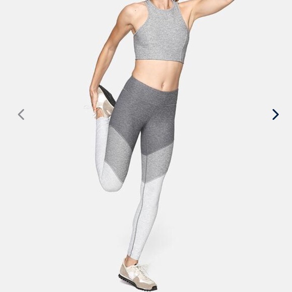 Outdoor Voices Pants - OV 7/8 Springs Leggings in classic grey